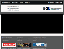Tablet Screenshot of e-g-u.de